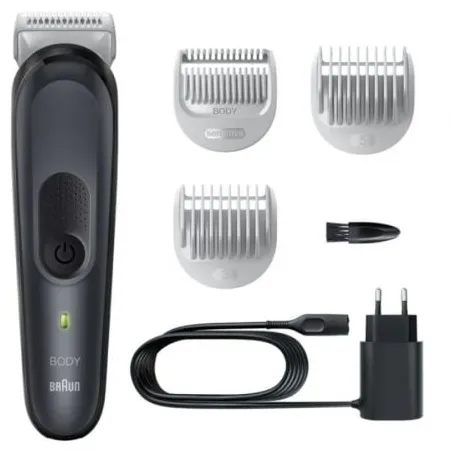 Cortapelos Braun BodyGroomer Series 3 BG3340- con Batería- 3 Accesorios