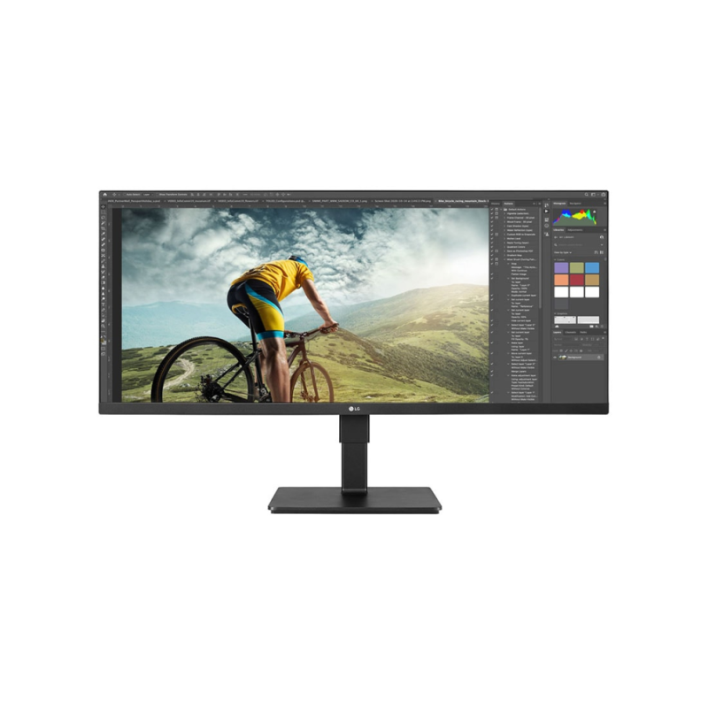 Monitor Profesional Ultrapanorámico LG 34BN670P-B 34"- WFHD- Multimedia- Negro