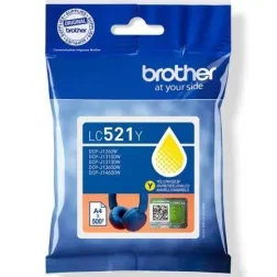 Cartucho de Tinta Original Brother LC521Y- Amarillo