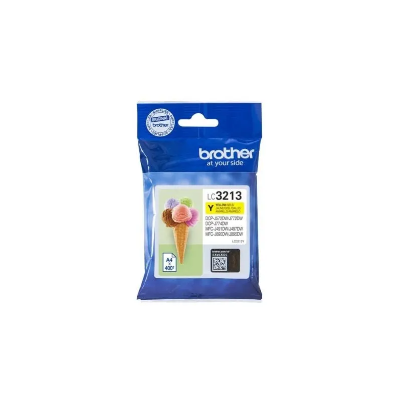 Cartucho tinta brother lc3213y amarillo 400