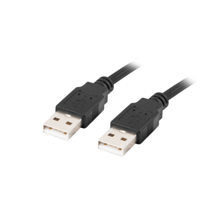 CABLE USB 2-0 LANBERG MACHO-MACHO 0-5M NEGRO