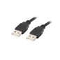CABLE USB 2-0 LANBERG MACHO-MACHO 0-5M NEGRO