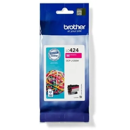Cartucho de Tinta Original Brother LC424M- Magenta