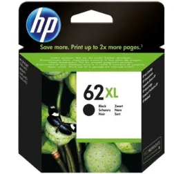 Cartucho de Tinta Original HP nº62 XL Alta Capacidad- Negro