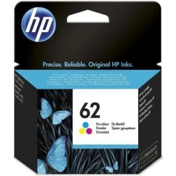 Cartucho de Tinta Original HP nº62- Tricolor