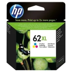 Cartucho de Tinta Original HP nº62 XL Alta Capacidad- Tricolor