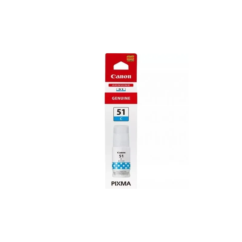 Botella de Tinta Original Canon GI-51- Cian