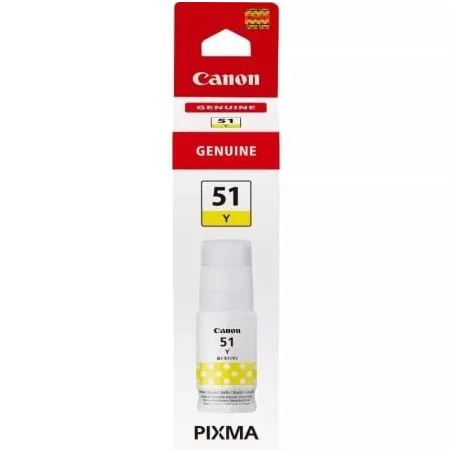 Botella de Tinta Original Canon GI-51- Amarilla