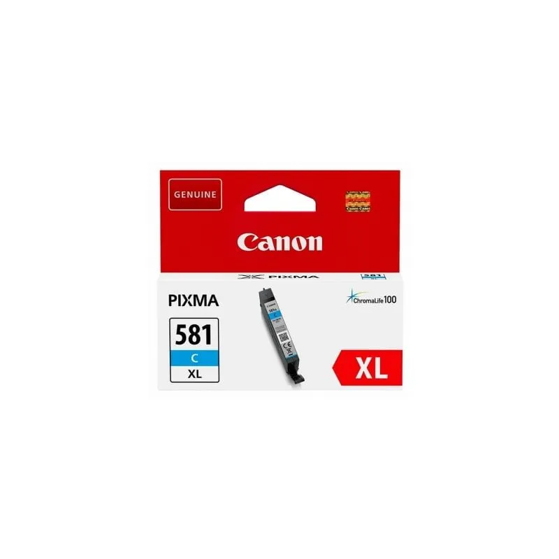 Cartucho de Tinta Original Canon CLI-581CXL Alta Capacidad- Cian