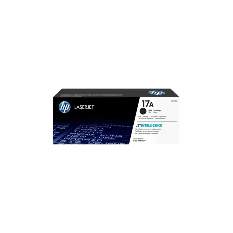 Toner hp cf217a negro 17a m102a