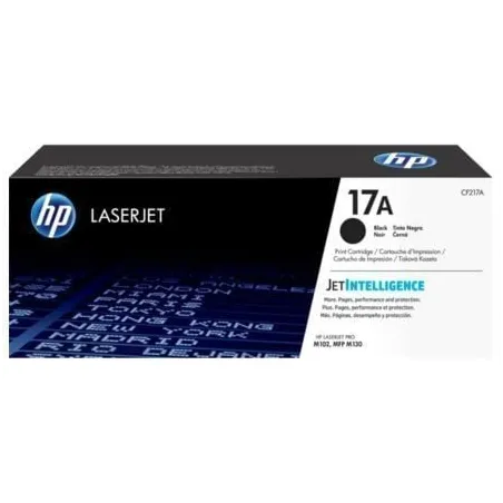 Toner hp cf217a negro 17a m102a