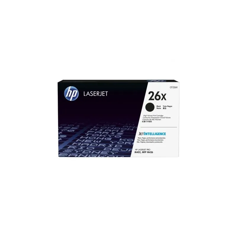 Toner hp cf226x negro nº 26x