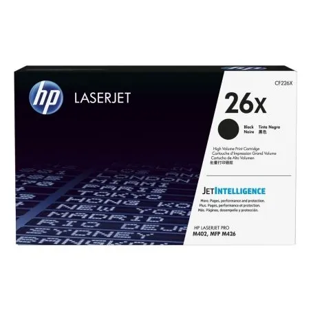 Toner hp cf226x negro nº 26x