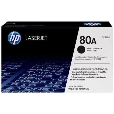 Toner hp 80a cf280a negro 2700pag