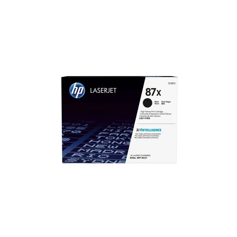 Toner hp 87x cf287x negro 18000