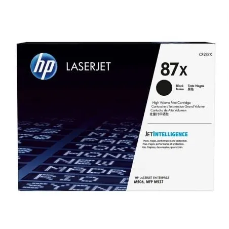 Toner hp 87x cf287x negro 18000