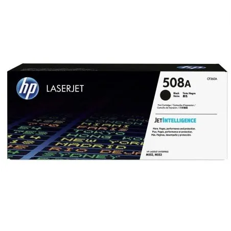 Toner hp 508a cf360a negro 6000