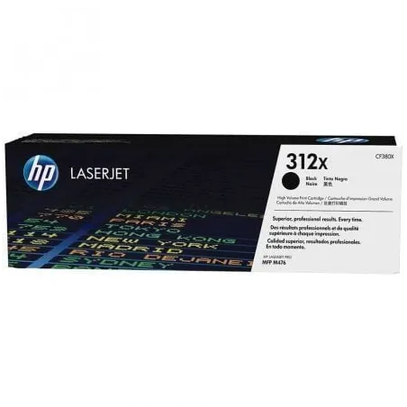 Toner hp cf380x negro n 312x
