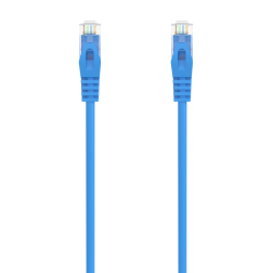 Cable de Red RJ45 AWG24 UTP Aisens A145-0570 Cat-6A- LSZH- 25cm- Azul