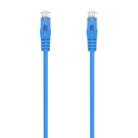 Cable de Red RJ45 AWG24 UTP Aisens A145-0571 Cat-6A- LSZH- 30cm- Azul