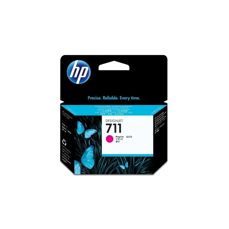 Cartucho tinta hp 711 cz131a magenta