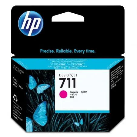 Cartucho tinta hp 711 cz131a magenta