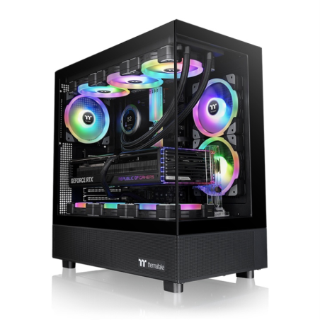 CAJA THERMALTAKE VIEW 270 TG BLACK ATX 2XUSB 3-2 SIN FUENTE NEGRO