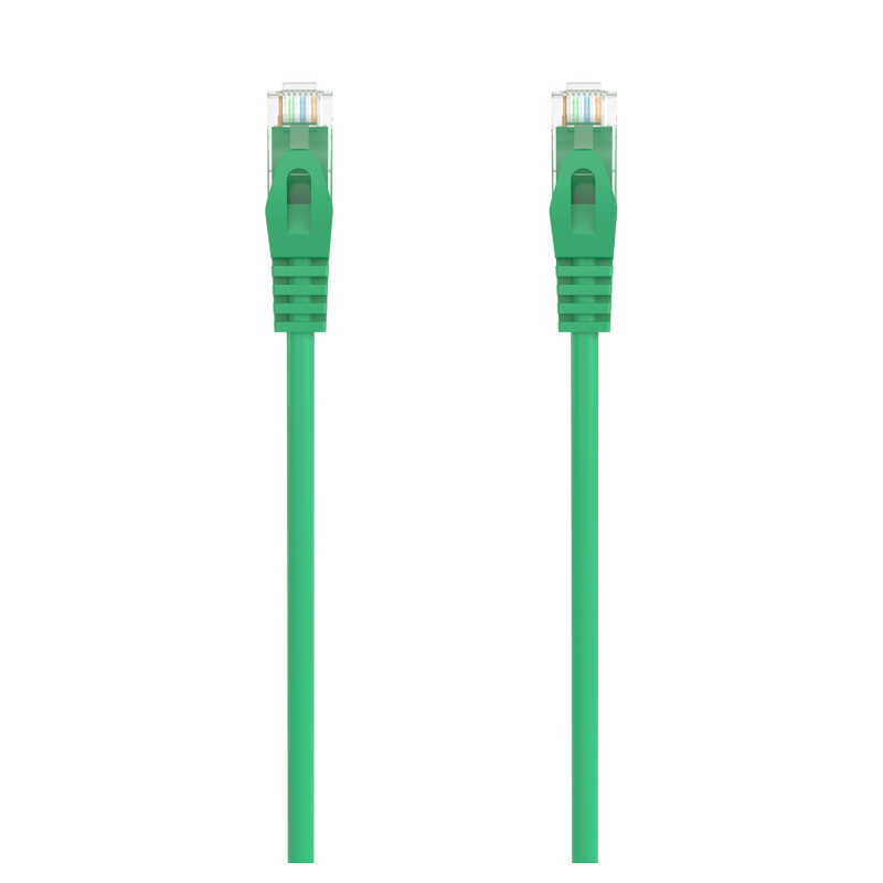 Cable de Red RJ45 AWG24 UTP Aisens A145-0578 Cat-6A- LSZH- 30cm- Verde