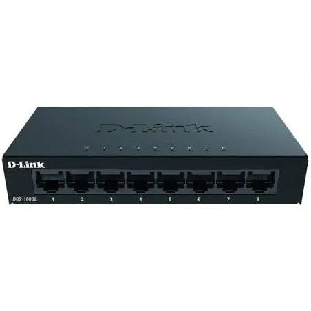 Switch D-Link DGS-108GL 8 Puertos- RJ-45 10-100-1000