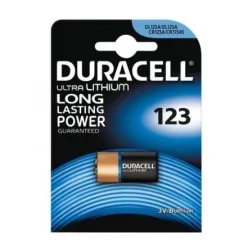 Pila Duracell Ultra M3 DL123- 3V
