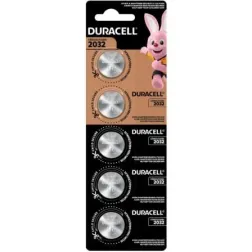 Pack de 5 Pilas de Botón Duracell DL2032B5- 3V