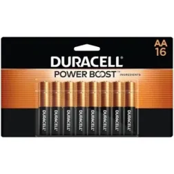 Pack de 16 Pilas AA Duracell Plus Power Boost DPBLR6B16- 1-5V- Alcalinas