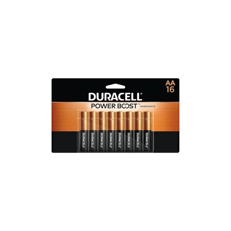 Pack de 16 Pilas AA Duracell Plus Power Boost DPBLR6B16- 1-5V- Alcalinas