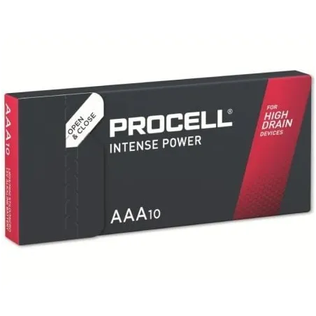 Pack de 10 Pilas AAA L03 Duracell PROCELL DURINTLR3C10- 1-5V- Alcalinas