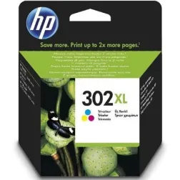 Cartucho de Tinta Original HP nº302 XL Alta Capacidad- Tricolor