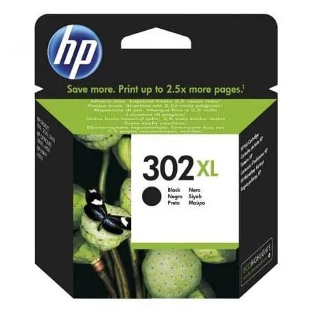 Cartucho de Tinta Original HP nº302 XL Alta Capacidad- Negro