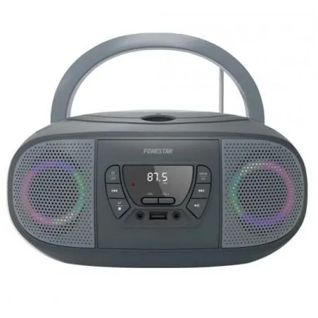 Radio CD Fonestar BOOM-GO-G- 13W- Gris