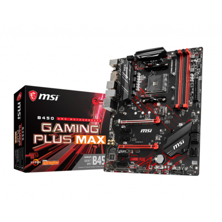 PLACA BASE MSI AM4 B450 GAMING PLUS MAX