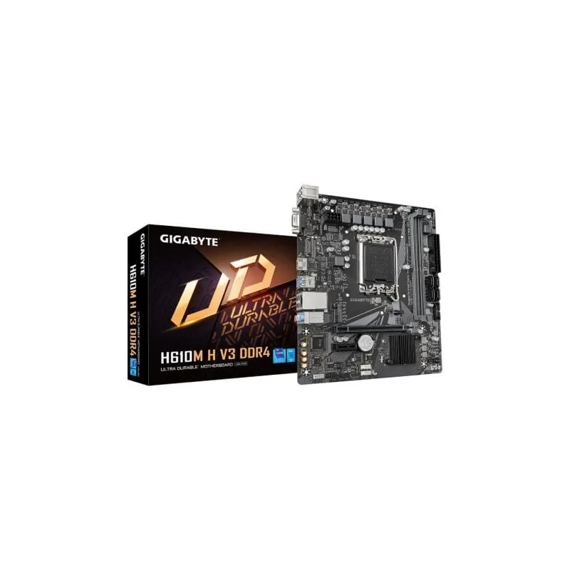 Placa Base Gigabyte H610M H V3 DDR4 Socket 1700- DDR4- PCIe 4-0- Micro ATX