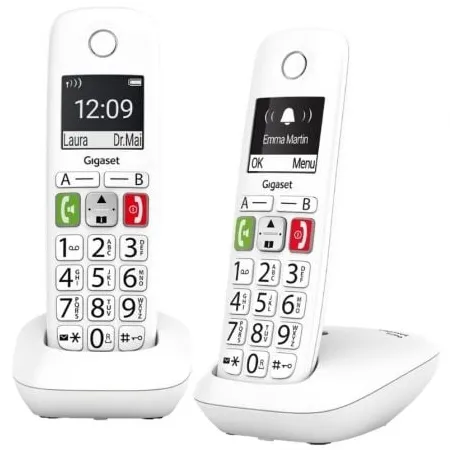 Telefono fijo inalambrico gigaset e290 duo