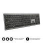 Teclado Inalámbrico por Bluetooth Subblim 2PUE201 Pure Extended- Gris