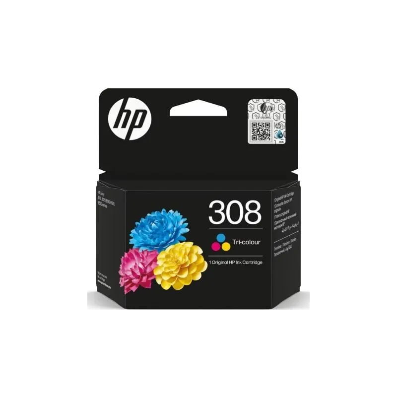 Cartucho de Tinta Original HP nº308- Tricolor