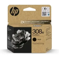 Cartucho de Tinta Original HP nº308e EvoMore- Negro