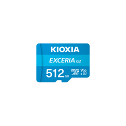 MICRO SD KIOXIA 512GB EXCERIA G2 W-ADAPTOR