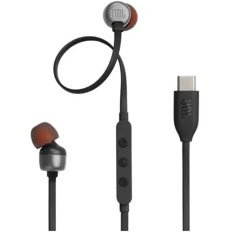 Auriculares Intrauditivos JBL Tune 310C- con Micrófono- Negros