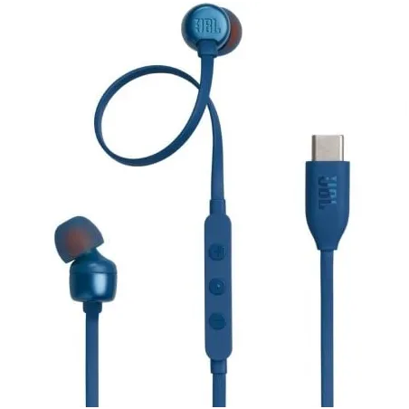 Auriculares Intrauditivos JBL Tune 310C- con Micrófono- Azules