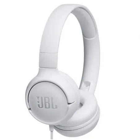 Auriculares JBL Tune 500- con Micrófono- Jack 3-5- Blancos