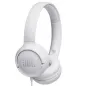 Auriculares JBL Tune 500- con Micrófono- Jack 3-5- Blancos