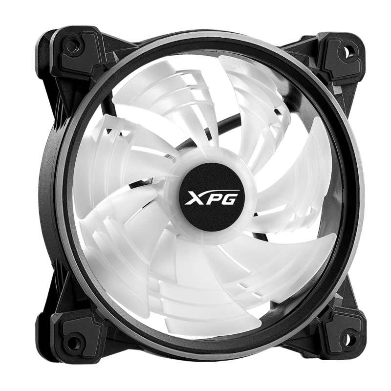 VENTILADOR CAJA ADATA XPG HURRICANE120ARGBPWM-BKCWW