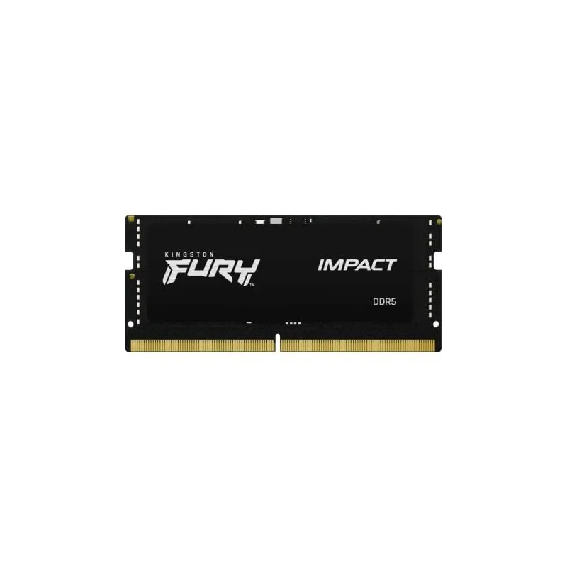 Memoria RAM Kingston FURY Impact 16GB- DDR5- 5600MHz- 1-1V- CL40- SODIMM